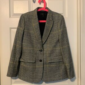 JCrew houndstooth blazer
